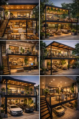 Mezannine Cafe Modern di Cibinong