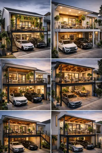 Mezannine Teras Rumah Keren di Cibinong